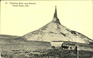 Chimney Rock Near Bayard North Platte